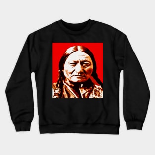 sitting bull Crewneck Sweatshirt